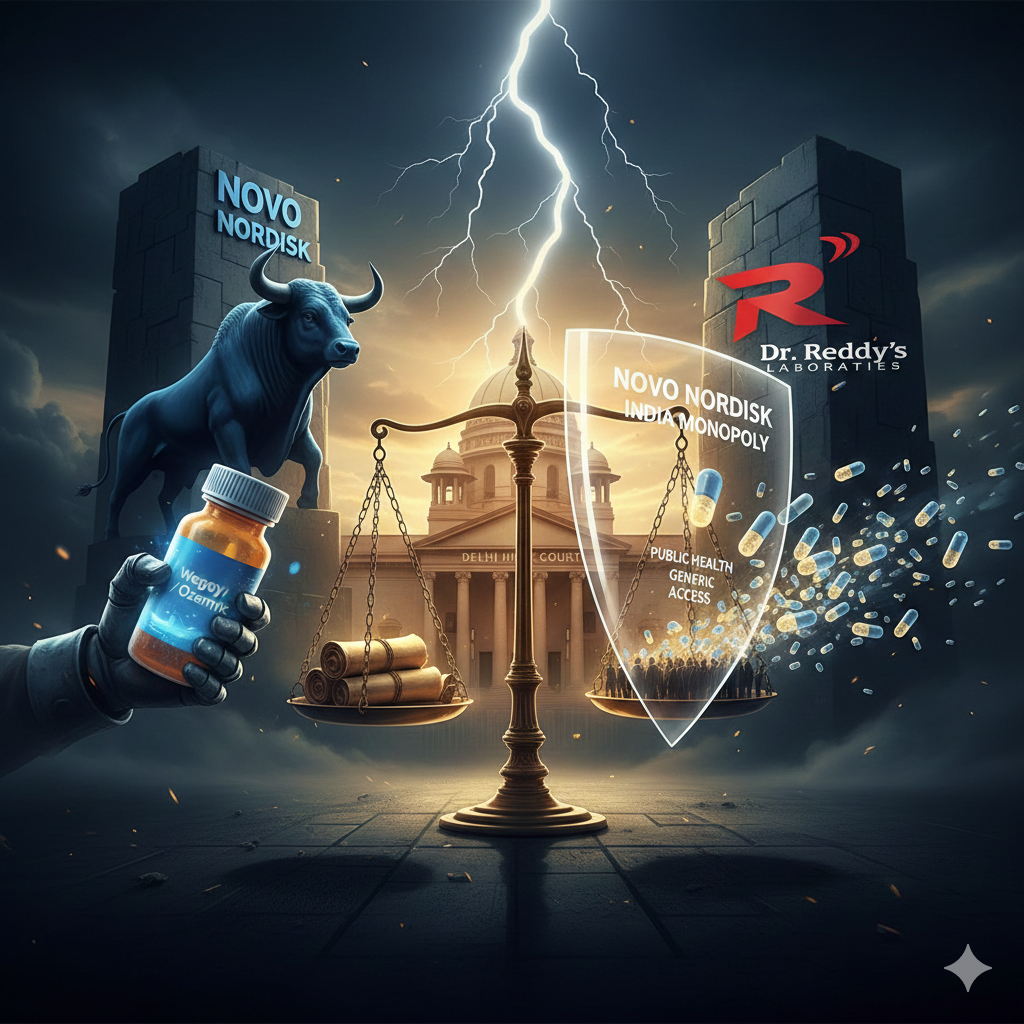 Delhi High Court ruling on Novo Nordisk Wegovy semaglutide patent dispute with Dr Reddy's