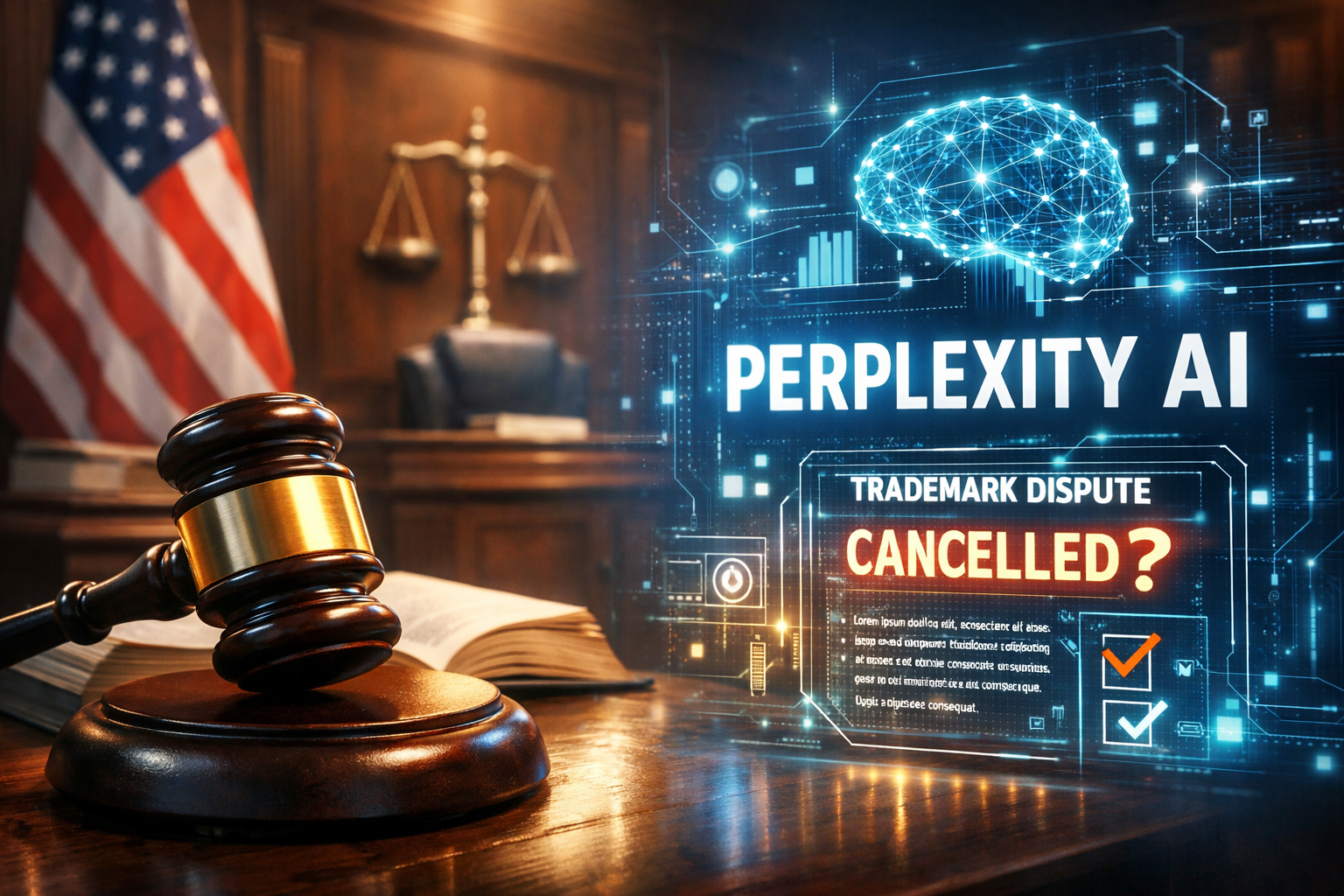 Perplexity AI trademark dispute as US federal court reviews cancellation order