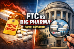 C scrutiny on pharmaceutical companies as drug patents expire and generic competition rises